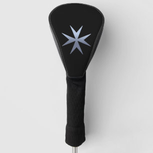 Luxury Maltese Cross Golf Head Cover