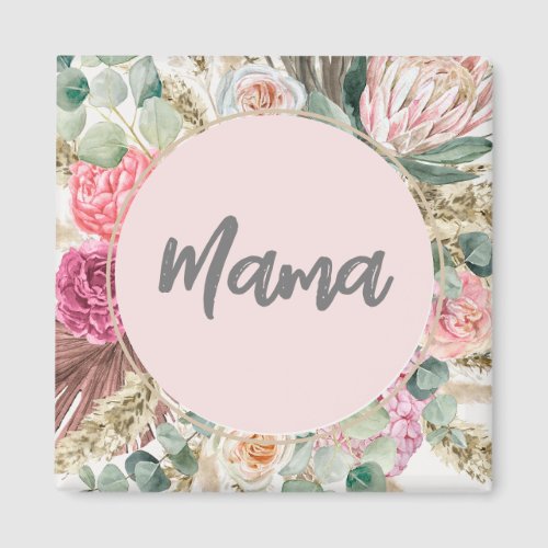 Luxury Mama Floral gift for mothers day Magnet