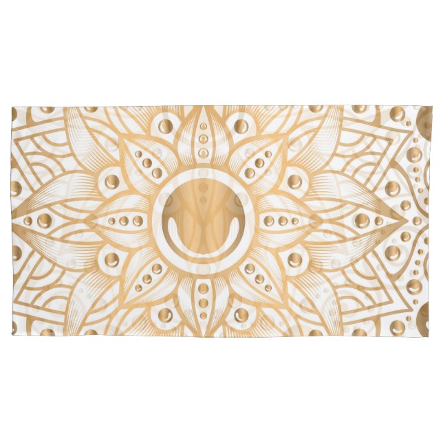 Luxury Mandala 11 Pillow Case (Front)