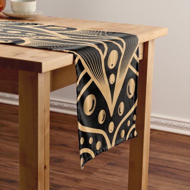 Luxury Mandala 12 Short Table Runner (In Situ)
