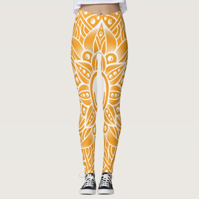 Luxury Mandala 13 Leggings (Front)