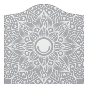 Luxury Mandala 14 Door Sign