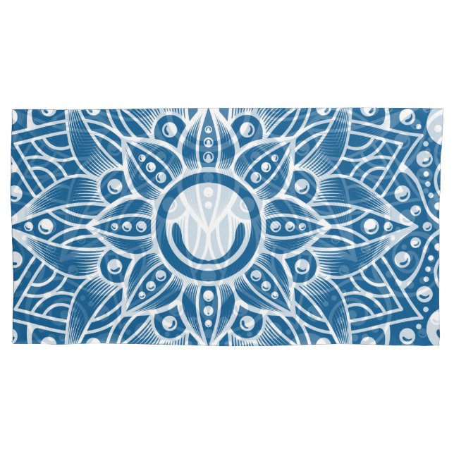 Luxury Mandala 16 Pillow Case (Front)