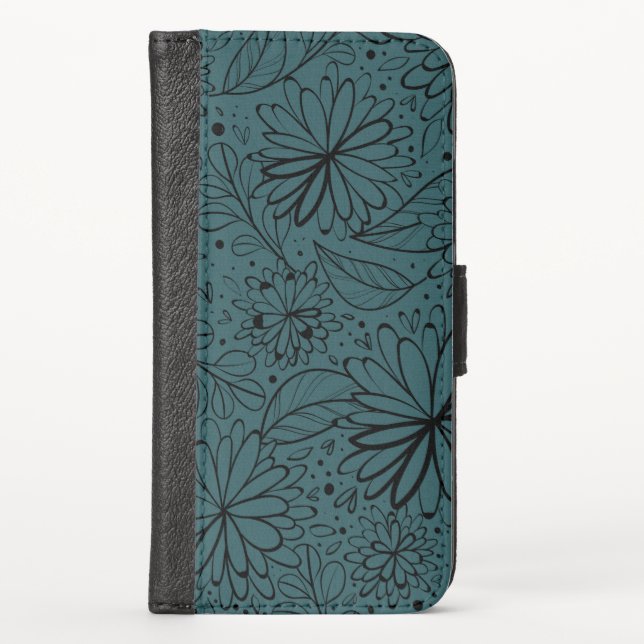 Luxury Mandala 30 iPhone Wallet Case (Front)