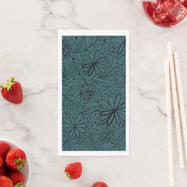 Luxury Mandala 30 Paper Guest Towels (Insitu)