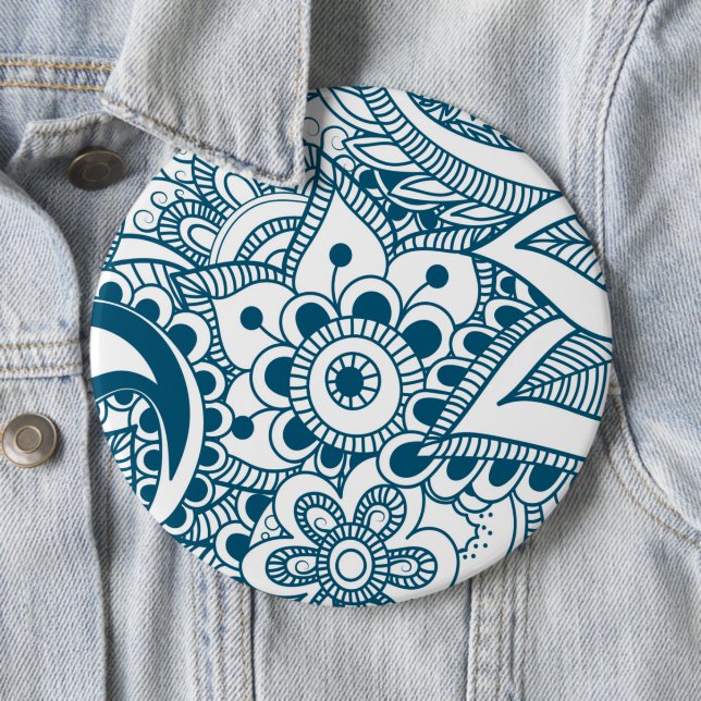 Luxury Mandala 47 Button (In Situ)