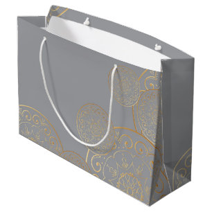Luxury Mandala 49 Large Gift Bag