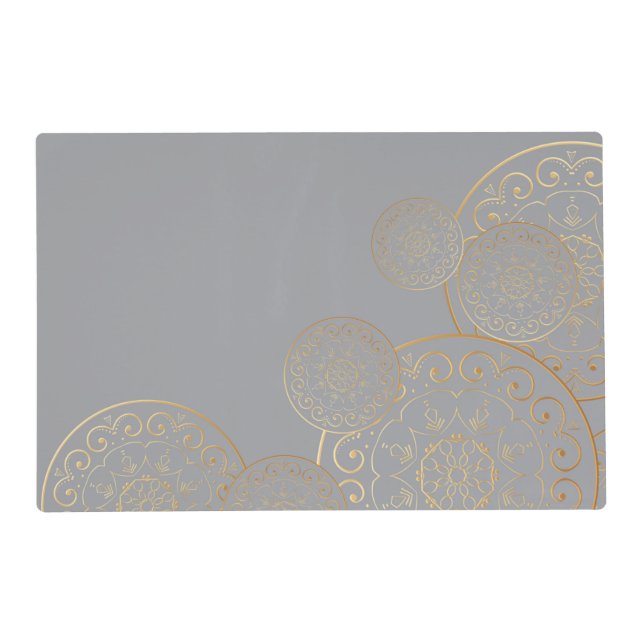 Luxury Mandala 49 Placemat (Front)