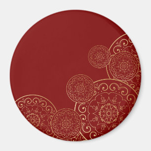 Luxury Mandala 50 Magnet