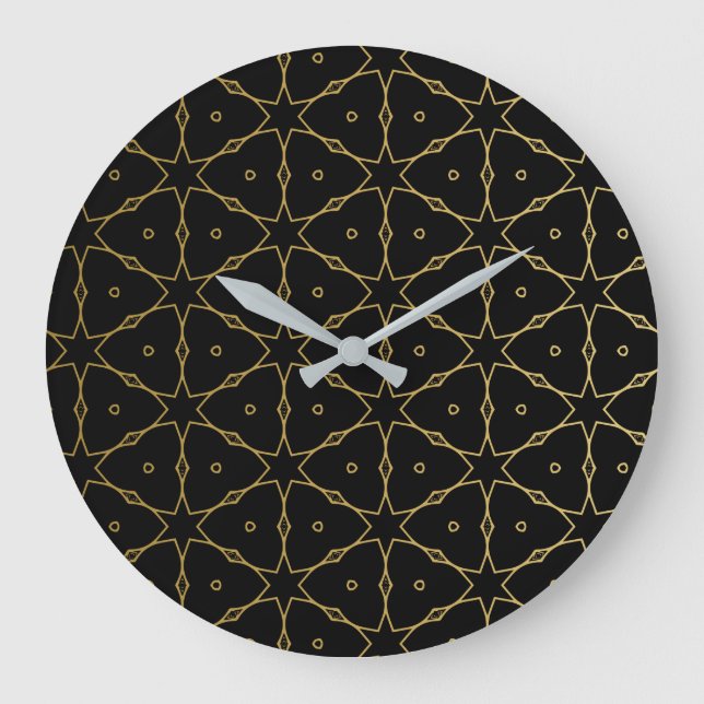 Luxury Mandala 51 Large Clock (Front)