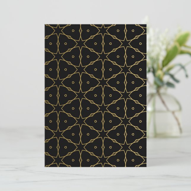 Luxury Mandala 51 Thank You Card (Standing Front)