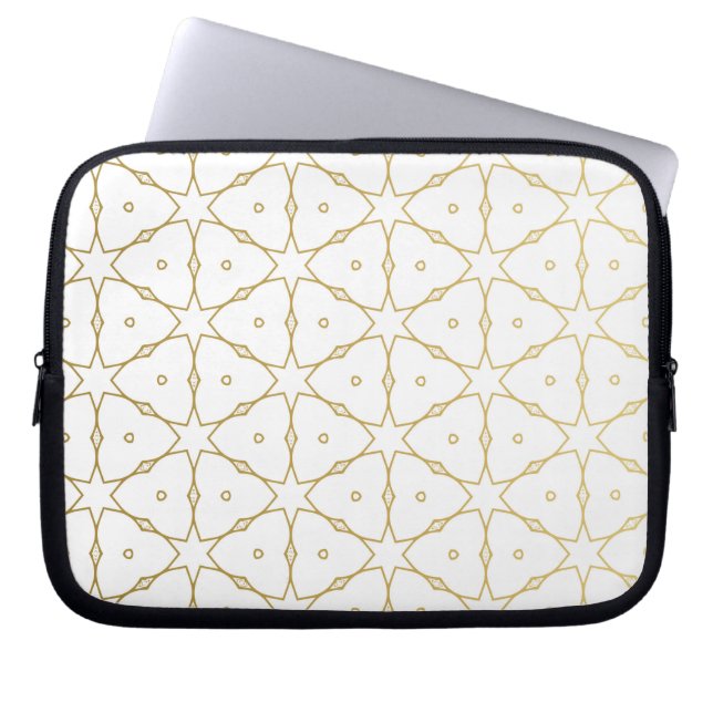 Luxury Mandala 52 Laptop Sleeve (Front)