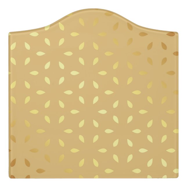Luxury Mandala 7 Door Sign (Large Crest Front)