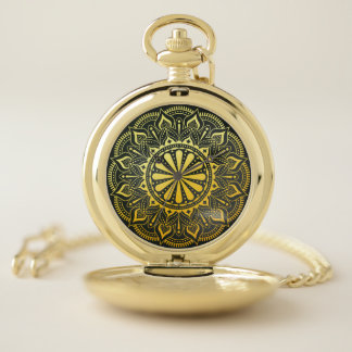Luxury Mandala Design Pocket Watch