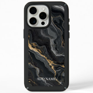 Luxury Marble Design Case – Add Your Name
