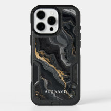 Luxury Marble Design Case – Add Your Name
