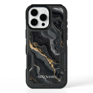 Luxury Marble Design Case – Add Your Name