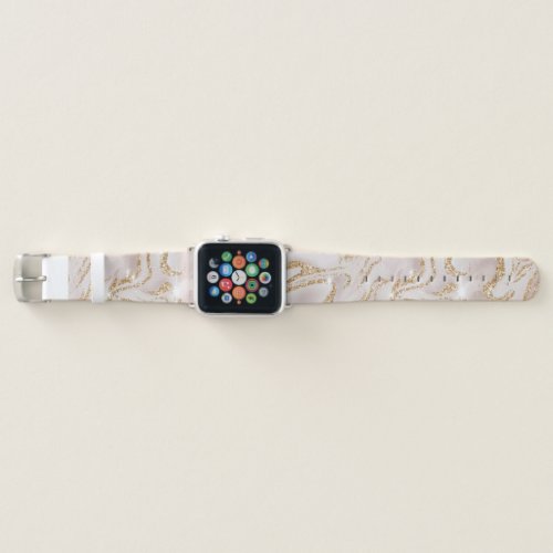 Luxury Marble Glitter Apple Watch Band