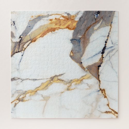 Luxury Marble Golden Italian Texture Jigsaw Puzzle