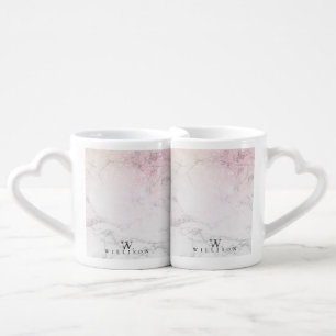 Luxury Marble Personalized design Coffee Mug Set