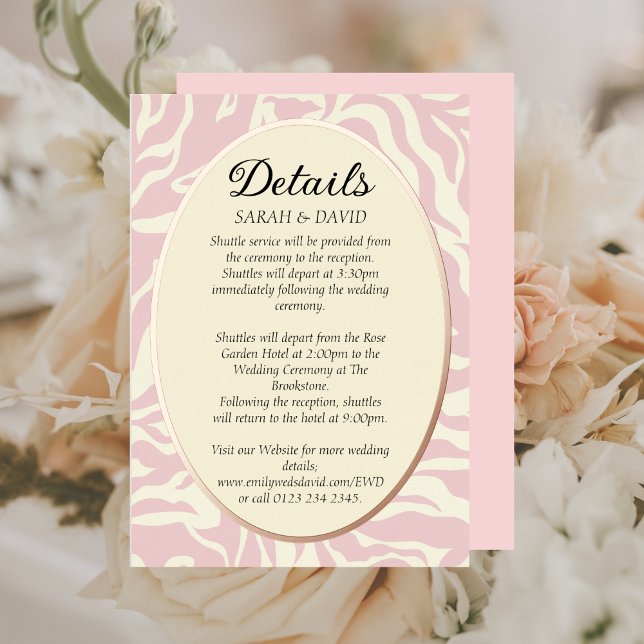 Luxury Matisse Rose Gold Round Frame Foil Invitation (Creator Uploaded)