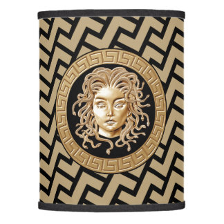 Luxury Medusa Gold Lamp Shade