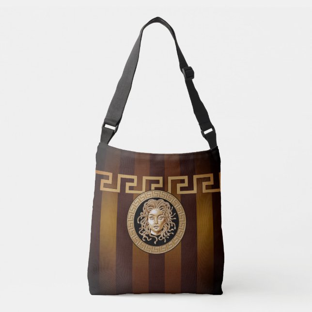 Luxury Medusa Medallion Cross Body Bag (Front)