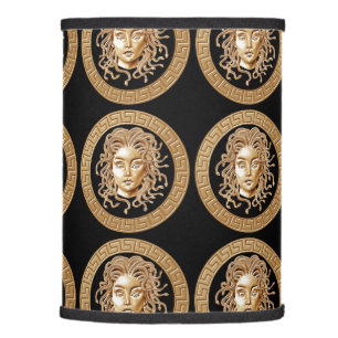 Luxury Medusa Medallion Lamp Shade