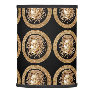 Luxury Medusa Medallion Lamp Shade