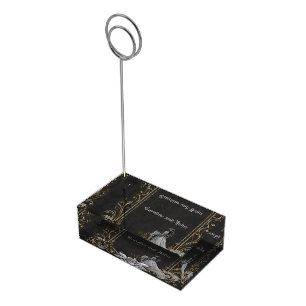 Luxury meets romance. place card holder