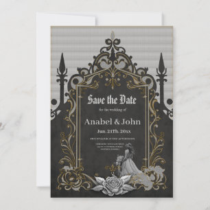 Luxury meets romance. save the date