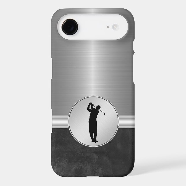 Luxury Men's Golf Theme Case-Mate iPhone Case (Back)