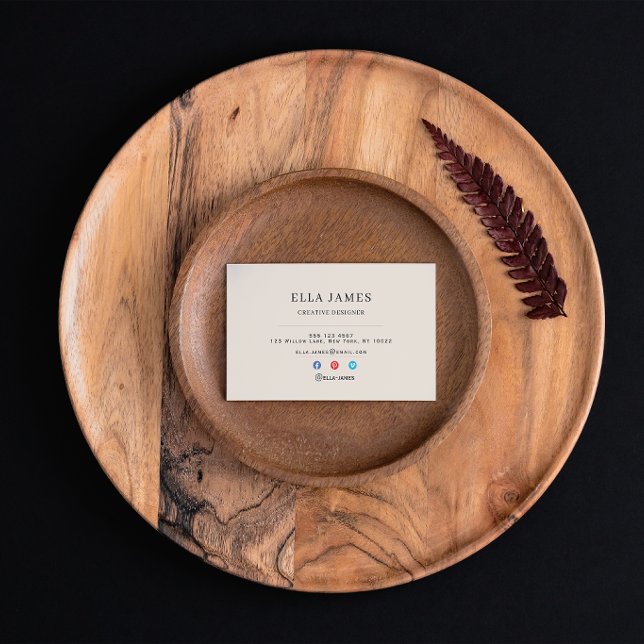 Luxury Minimal Business Card for Professionals (Creator Uploaded)
