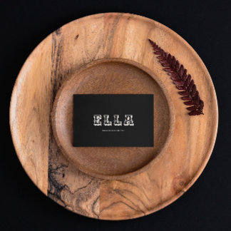 Luxury Minimal Business Card for Professionals