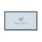 Luxury Minimal Monogram Black Blue Chic Stylish