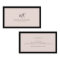 Luxury Minimal Monogram Blush Pink Chic Stylish