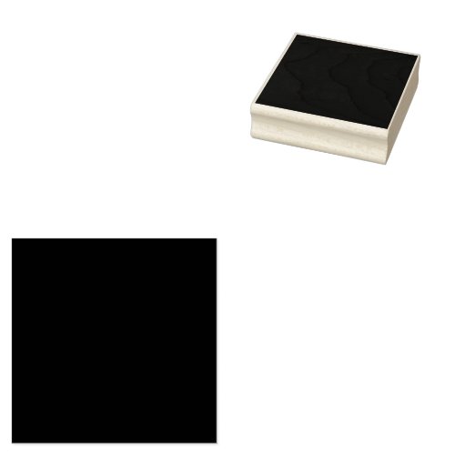 Luxury Minimalist Black Christmas Collection Rubber Stamp