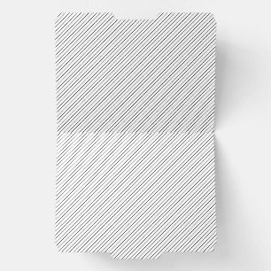 Luxury Minimalist Pinstripe Tote Bag File Folder
