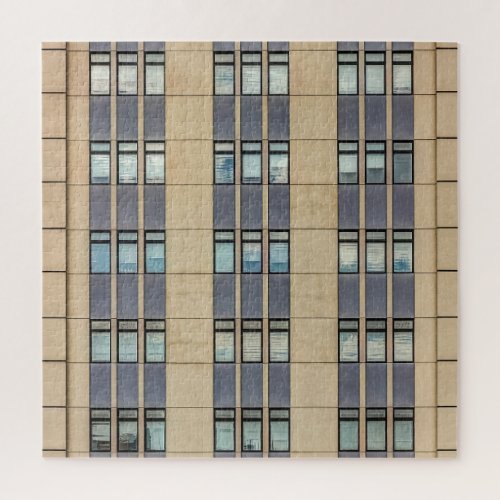 Luxury Modern Business Building Facade Jigsaw Puzzle