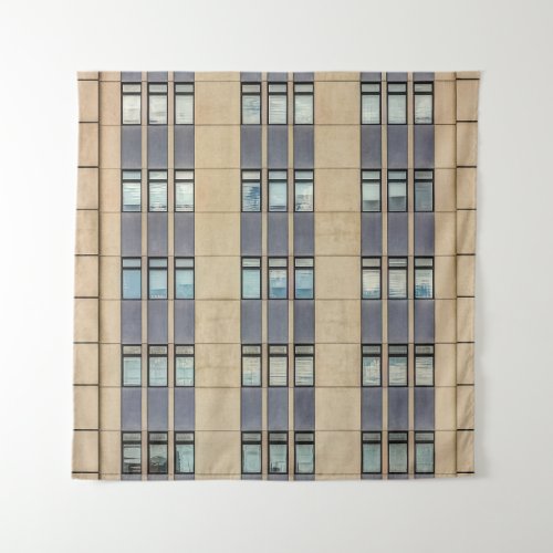 Luxury Modern Business Building Facade Tapestry