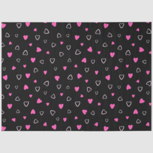 Luxury Modern Elegant Love Heart Tissue Paper