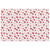 Cute Love Hearts Pink & Red Valentine Tissue Paper