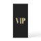 Luxury modern gold and black VIP wedding ticket