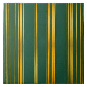 Luxury Modern Green Gold Linen Texture Collection Ceramic Tile