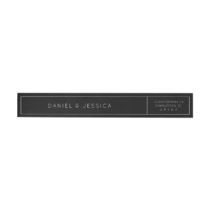 Envelope Wrap Return Address Labels | Zazzle