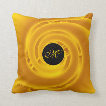 Luxury Modern Neon Gold Abstract Floral Rose