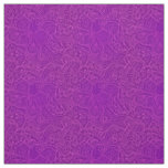 Luxury Modern Purple Natural Floral Butterfly Fabric
