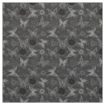 Luxury Modern Silver Natural Floral Butterfly Fabric