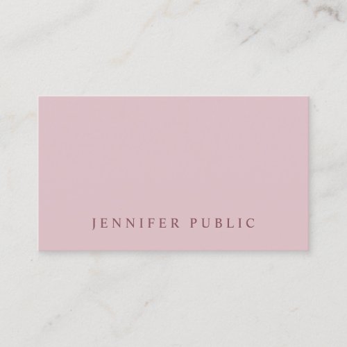 Luxury Modern Simple Template Professional Elegant Business Card