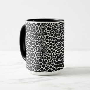 Luxury Modern White Leopard Elegant Collection Mug